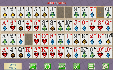Aces + Spaces, card solitaireのおすすめ画像4