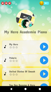 My Hero Academia Piano Tiles