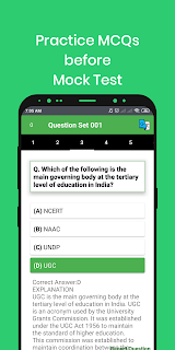 NET SET JRF Mock tests