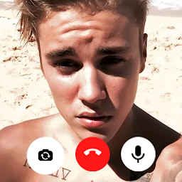 「Justin Bieber Fake Video Call」圖示圖片