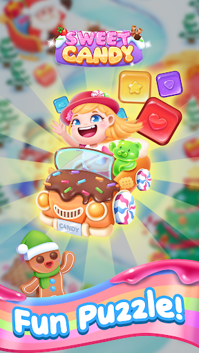 Android application Sweet Candy : Match 3 Puzzle screenshort