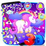 Shiny Unicorn Rainbow Gravity Theme icon