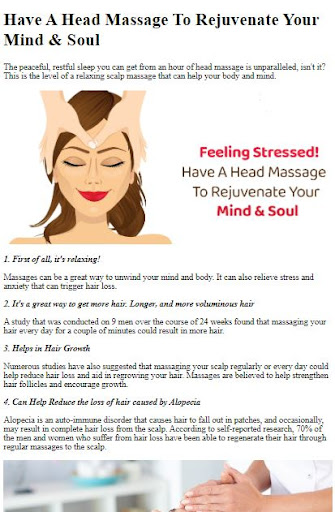 How to Do a Head Massage