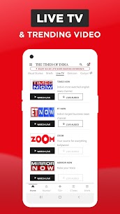 Times Of India: TOI Daily News MOD APK 8.4.1.0 (Premium Unlocked) 2