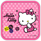 Hello Kitty Pink Badge Theme icon