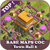 Top Base Maps COC TH 6 icon