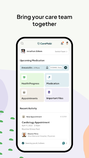 Android application CareMobi — Caregiver App screenshort