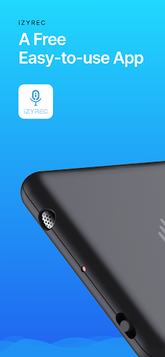 Android application iZYREC screenshort