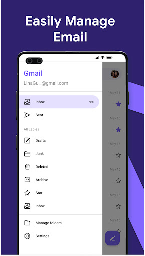 Email Lite - Smart Mail ekran görüntüsü