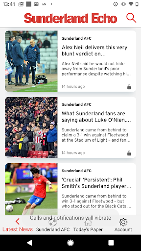 Anteprima dell'app