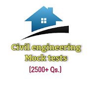Civil engineering mock tests : 2500+ Qs. 1.0 Icon