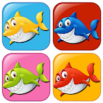 Cover Image of ดาวน์โหลด Shark memory game for kids  APK