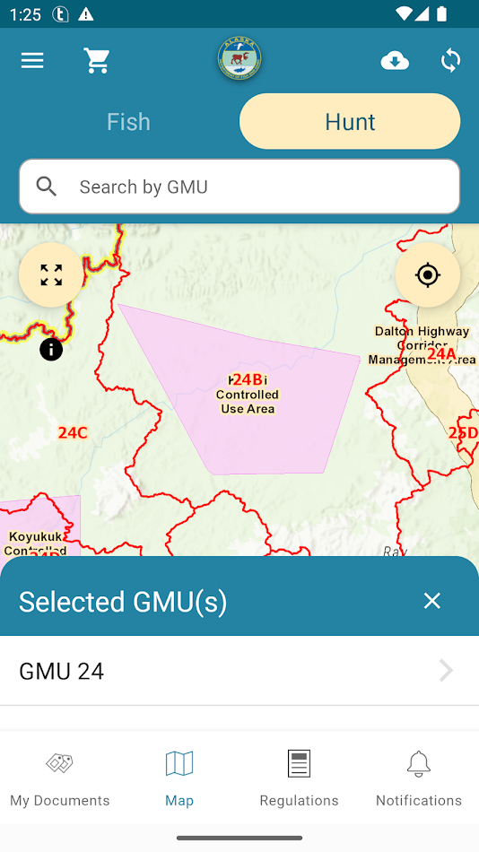 #4. ADFG (Android) Ved: Alaska Department of Fish and Game