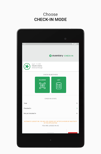 Eventory Check-in screenshot 5