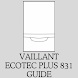 ecotec plus 831 guide - Androidアプリ
