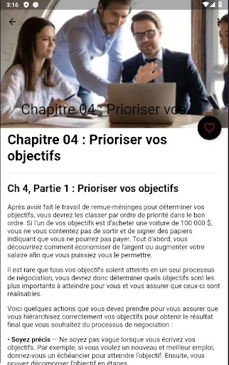 Compétences Négociateur