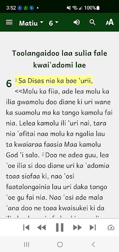 Baeggu Bible Screen 2