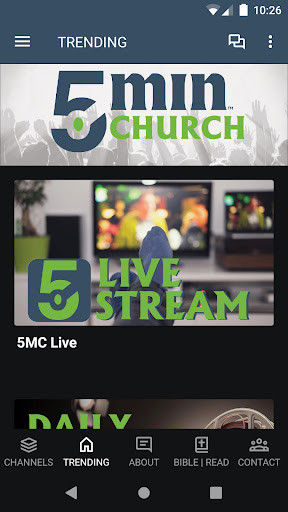 5 Minute Church Screen 2