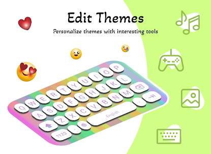 Emoji Keyboard - Color Themes