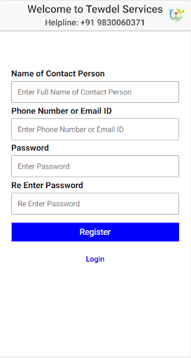 Medical Services App Screen 3