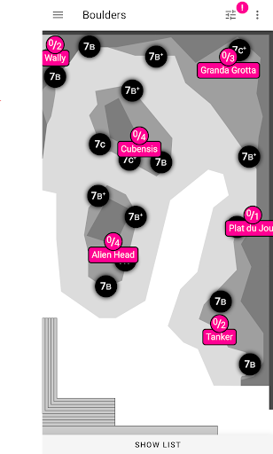 Android application TopLogger screenshort