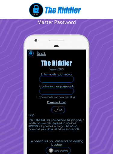 Password Manager Screen 2
