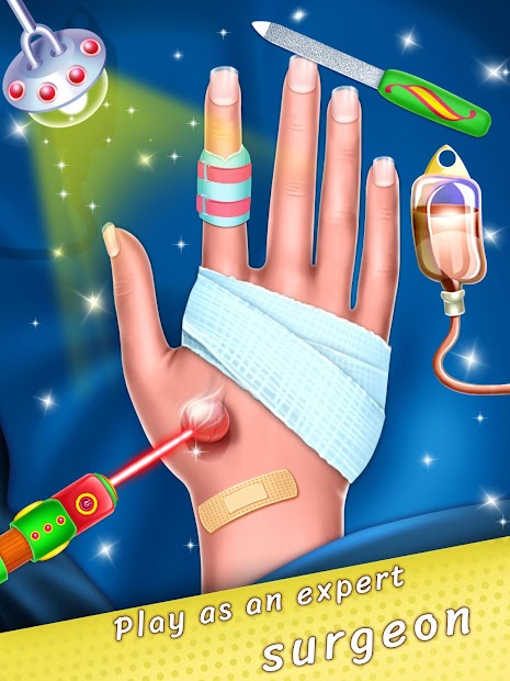 Screenshot 16 Hand Skin Doctor - Hospital Game android