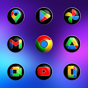 Pixly Fluo 3D – Icon Pack 4.8 4