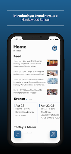 Android application Hawkswood School, NJ screenshort