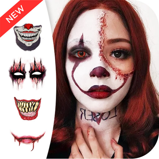 Halloween Face mask - Halloween Makeup Camera
