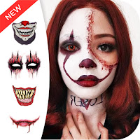 Halloween Face mask - Halloween Makeup Camera