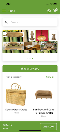 Android application Crafts Create screenshort