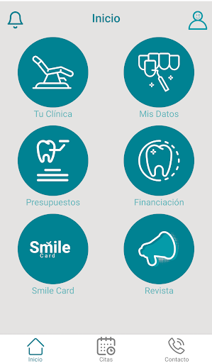 Android application Clínica Alsana screenshort