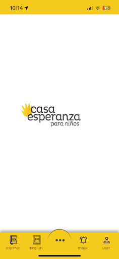 Android application Casa Esperanza para Niños screenshort