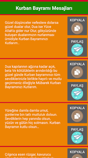 Kurban Bayramı Mesajları Screen 2