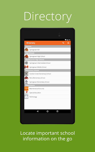 Springtown ISD Screen 2
