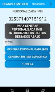 Captura de Pantalla 3 SPANISH IMEI GEN android