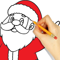 Как Рисовать Деда Мороза