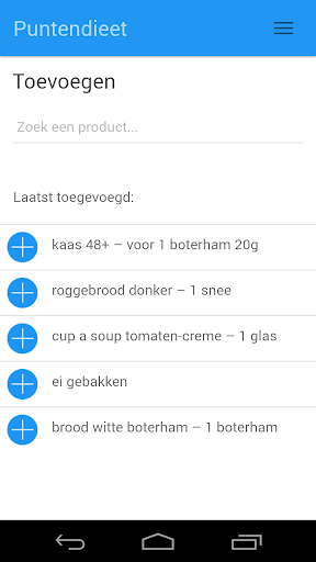 Afvallen met het Punten Dieet Screen 3