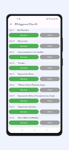 RS Aggarwal Solutions 6 to 10 Screen 2