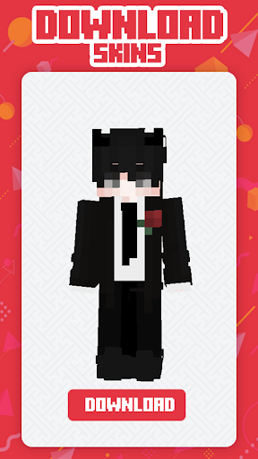 Android application Formal Skin Minecraft screenshort