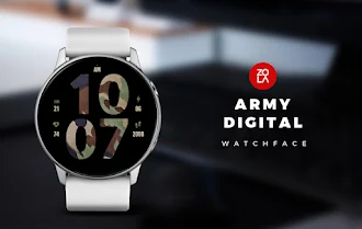 Game screenshot Army Digital Watch Face mod apk