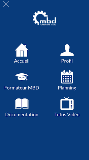 Android application CARD Formation screenshort
