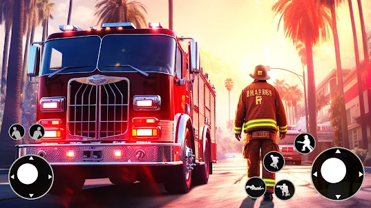 Firefighter : Fire Truck Games