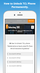 Captura de Pantalla 5 Unlock TCL Phone – All Models android