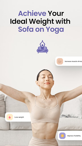 Android application Yoga on Sofa: Personal Classes screenshort