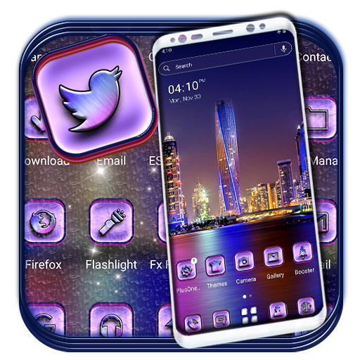 City Night Lights Theme logo