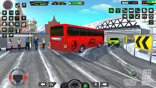 Bus racing 3D offline game