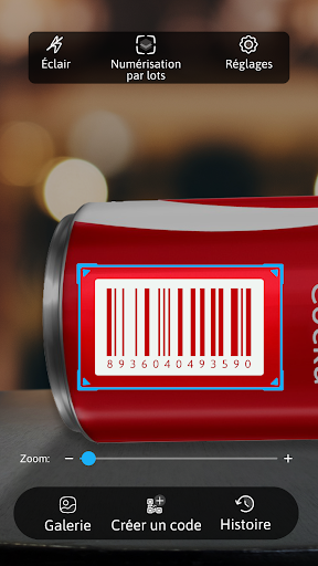 Lecteur QR Code (Français) Screen 2