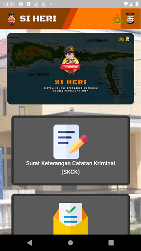 SI HERI POLRES KEP SULA Screen 2